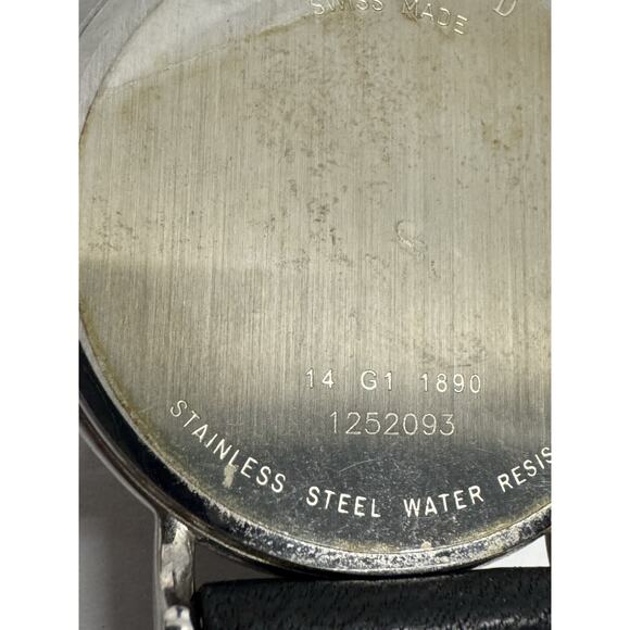 VINTAGE Concord Bennington Quartz Steel 14.G1.1890 Men's Watches Made in Swiss - Picture 11 of 12